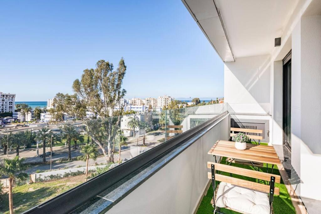 Superb & Sunny 2Br & 2Ba Apt. W/ Seaview, Malabata Tanger Extérieur photo